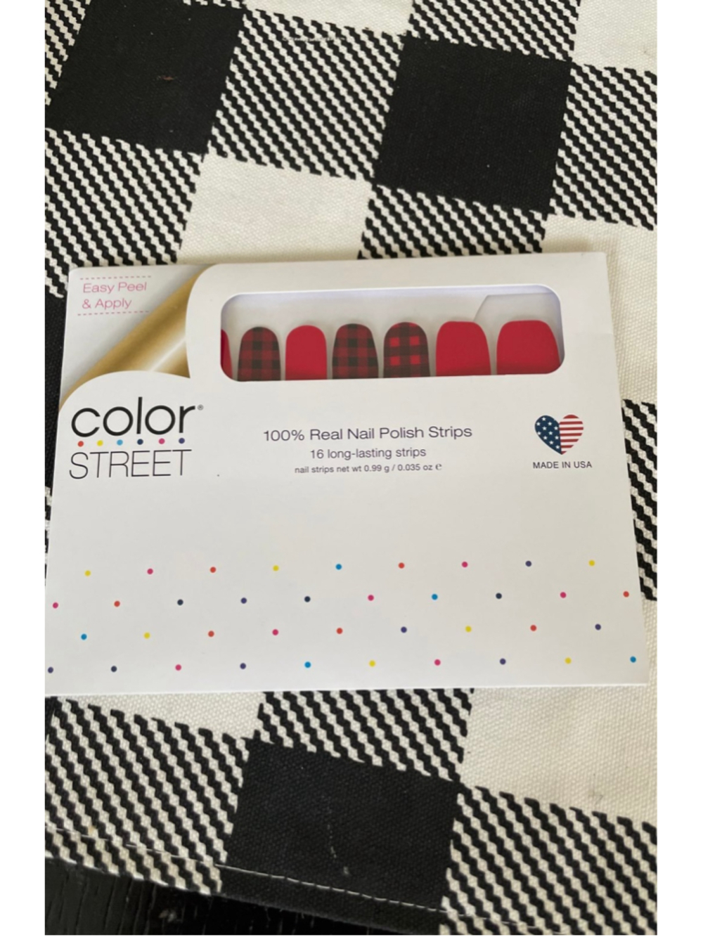 Color Street Good Girls Gone Plaid